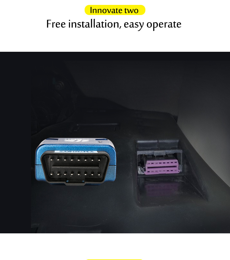 EASH安装车辆/摩托车的OBDII GPS跟踪器（T206）