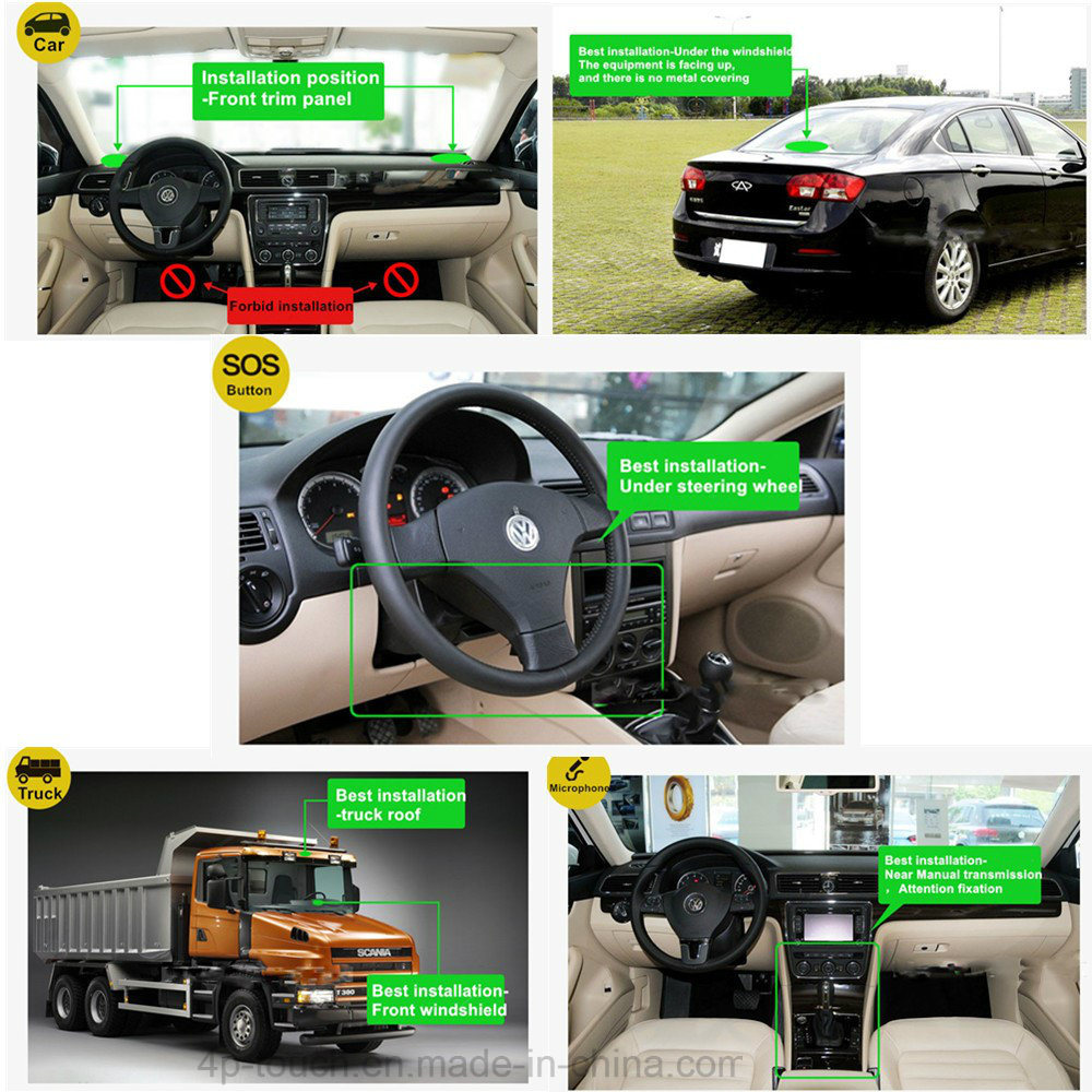 具有ACC检测的摩托车/车辆的GPS跟踪器（T100）