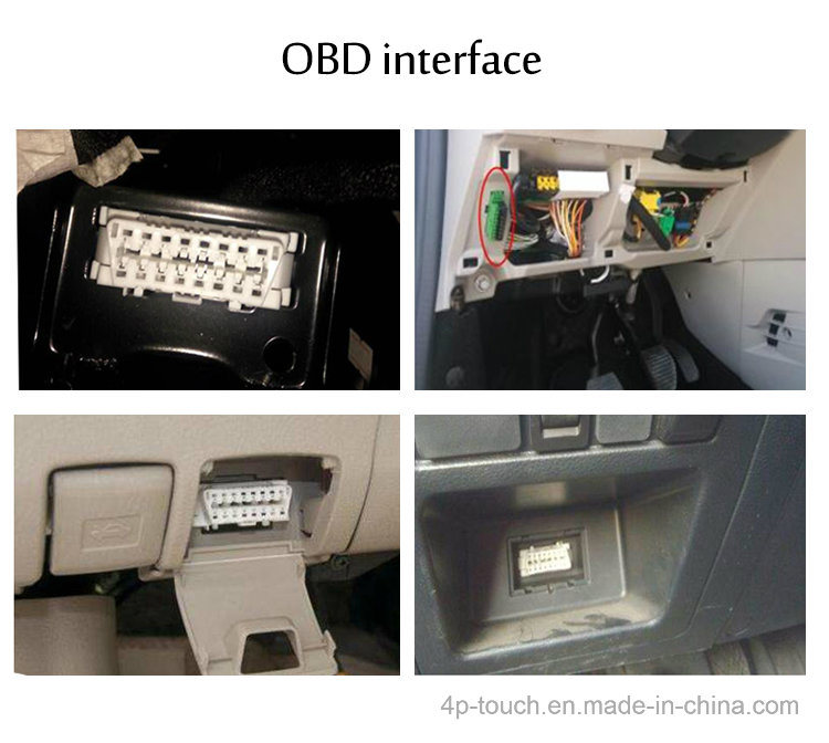 防盗迷你GPS OBD2 GPS跟踪器，具有速度警报T206