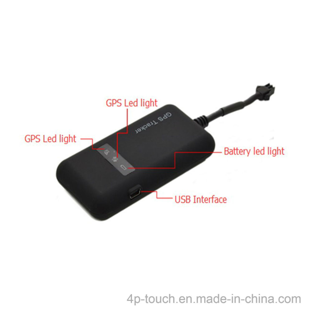 带有里程统计信息的热销GPS摩托车/车辆GPS追踪器（T110）