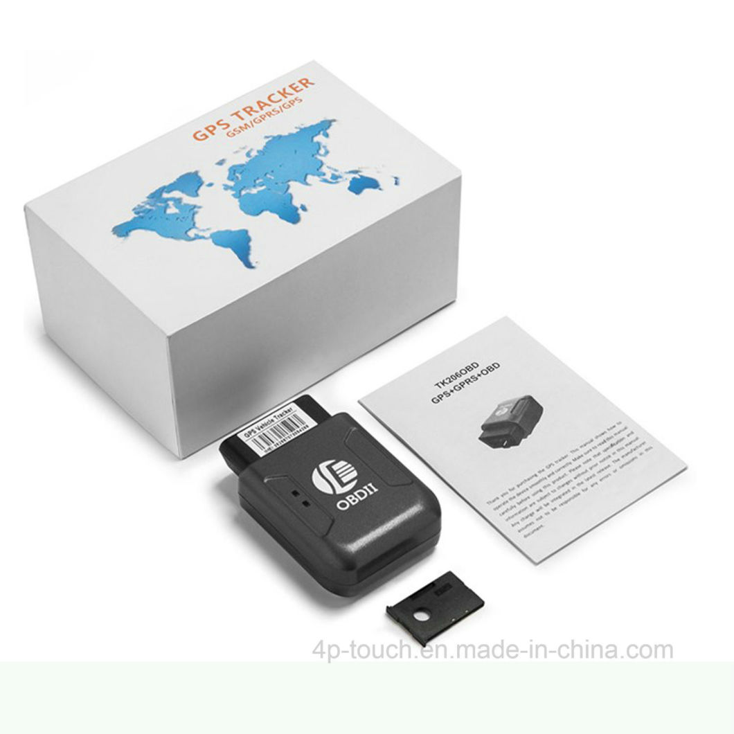 EASH安装车辆/摩托车的OBDII GPS跟踪器（T206）